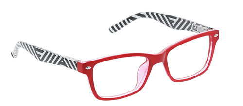 Peepers Zuma Blue Light Sun Readers Red/Black Stripe