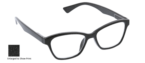 Peepers Glitz and Glam Blue Light Sun Readers Black