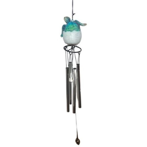Koppe Turtle Hatchling In Egg Florida Wind Chime