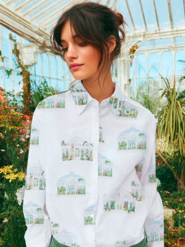 Vilagallo Glass Dome Garden House Blouse