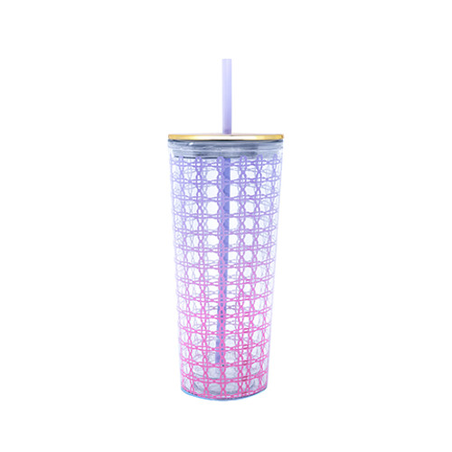 Lilly Pulitzer Tumbler With Straw & Lid