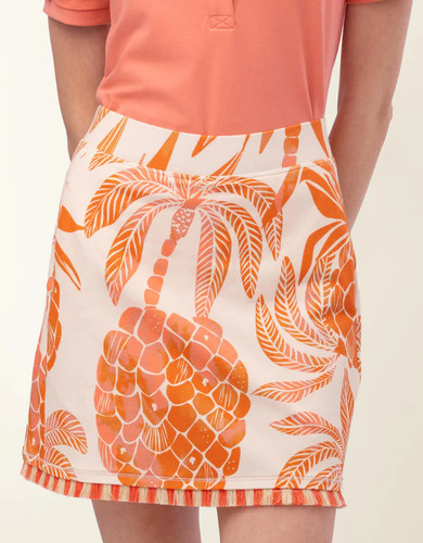 Spartina 449 Castillo Pineapples Fringe Skort