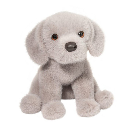 Douglas Argento Stuffed Silver Lab Dog