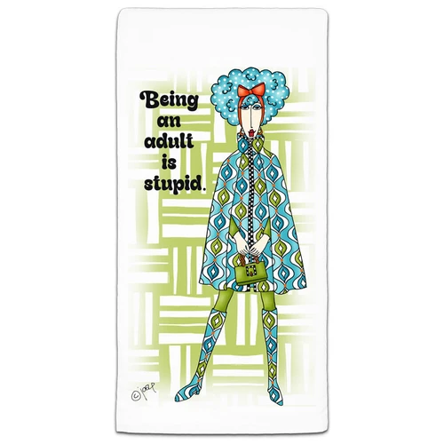 CJ Bella I Finally Figured Out Flour Sack Towel