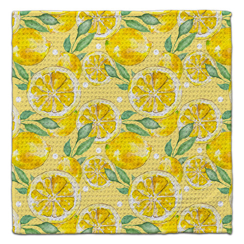 CJ Bella Lemons Eco-Friendly Wash Cloth