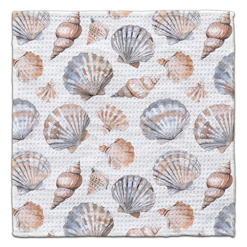 CJ Bella Mixed Sea Shells Eco-Friendly Wash Cloth