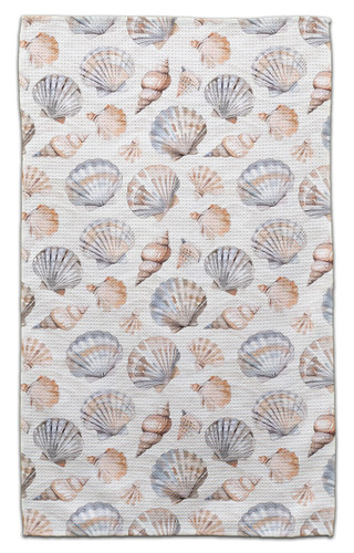 CJ Bella Mixed Sea Shells Eco-Friendly Towel