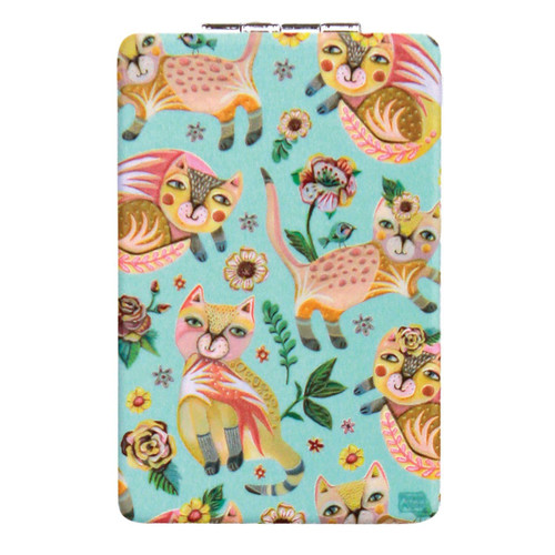 Allen Designs Kitty Love Compact Mirror