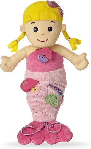 Aurora My Activity Pink Plush Mermaid Doll