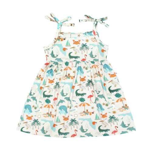 Emerson and Friends Explore Florida Bamboo Infant Sundress Dress