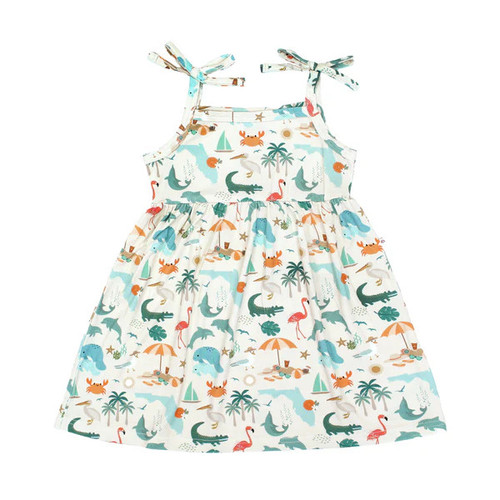 Emerson and Friends Explore Florida Bamboo Infant Sundress Dress