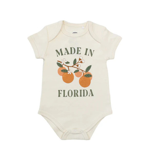 Emerson And Friends Made In Florida Oranges Infant Onesie