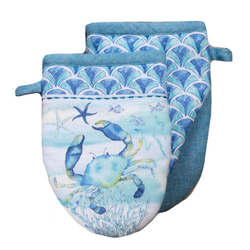 Kay Dee Great Blue Crab Potholder Oven Grabber Mitt