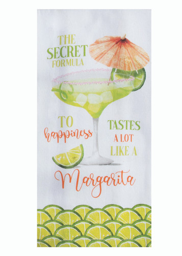 Kay Dee Summer Sippin Margarita Dual Purpose Kitchen Towel