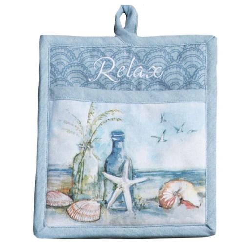 Kay Dee Coastal Sanctuary Potholder Oven Pocket Mitt