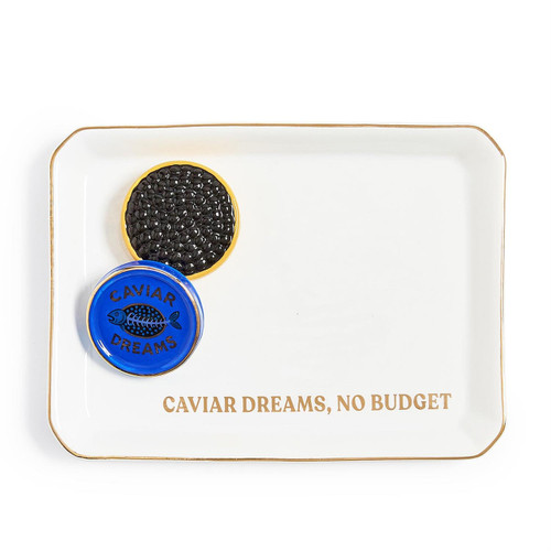 Two's Company Caviar Dreams Icon Trinket Tray