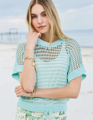 Spartina 449 Elsa Dolman Iceberg Sweater