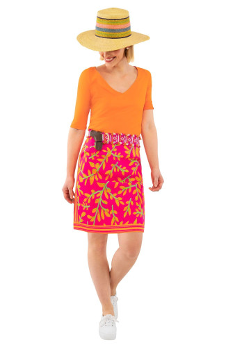 Gretchen Scott Second Skin Nylon Tee Top