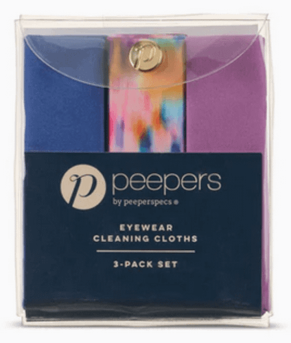 Peepers Eyewear Cleaning Cloth 3 Pack Set