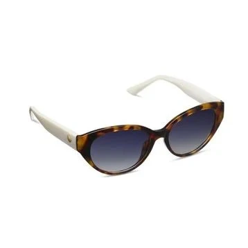 Peepers En Route Color-Block Tortoise/White Arms Polarized Sunglasses
