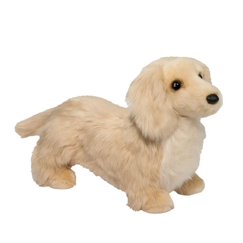 Douglas Haisley Stuffed Golden Dachshund Dog