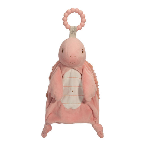 Douglas Baby Sailor Pink Turtle Infant Lil Teether Toy