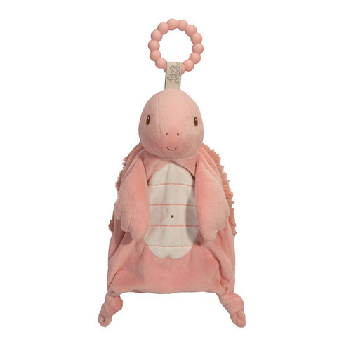 Douglas Baby Sailor Pink Turtle Infant Lil Teether Toy