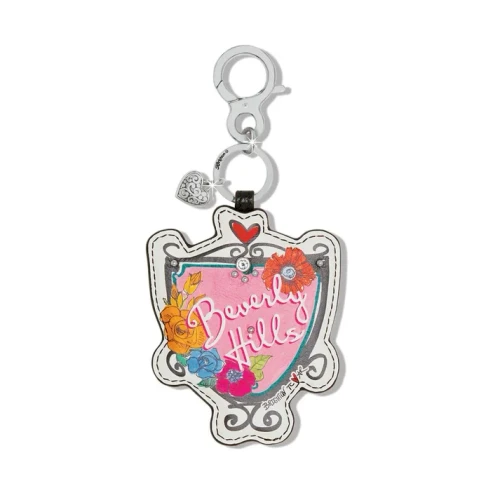 Brighton Beverly Hills Key Ring Clip Purse FOB Charm