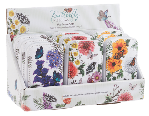 Ganz Butterfly Meadows Manicure Travel Kit