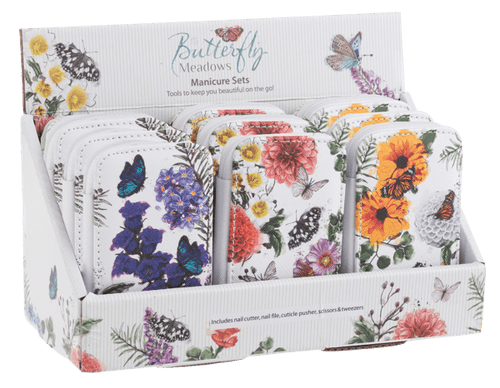 Ganz Butterfly Meadows Manicure Travel Kit