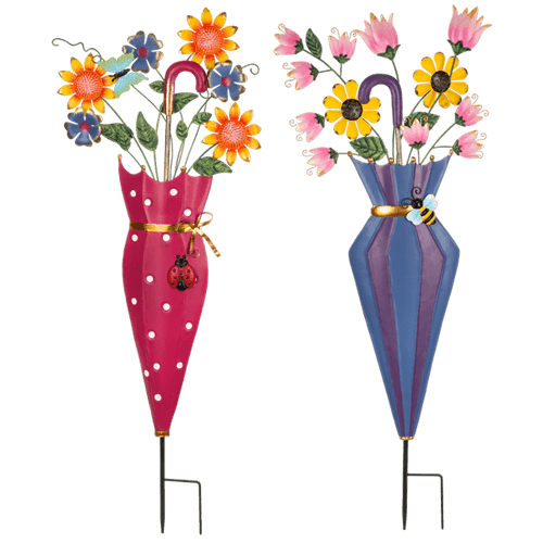 Ganz Springtime Blooms Umbrella Plant Stakes