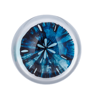 Ganz Blue Watercolor Under The Sea Paper Weight