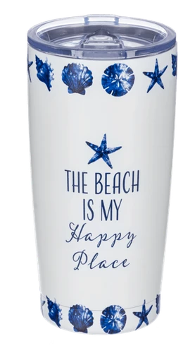 Ganz The Beach Is My Happy Place Tumbler