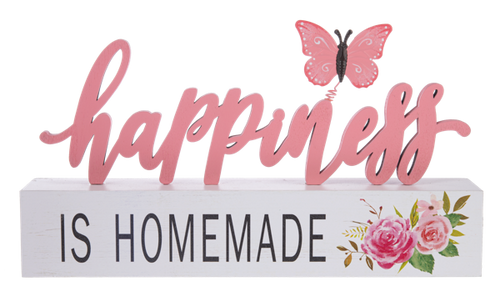 Ganz Happiness Is Homemade Tabletop Shelf Sitter Sign