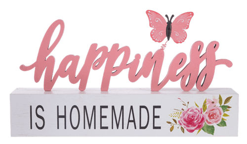 Ganz Happiness Is Homemade Tabletop Shelf Sitter Sign
