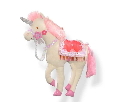 Gund Kids Stuffed White & Pink Wall Decor Girl's Room Unicorn