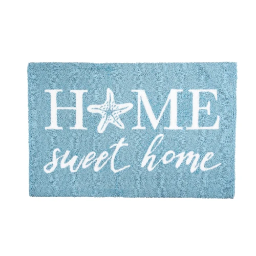 C & F Home Sweet Home Starfish Blue Floor Accent Rug