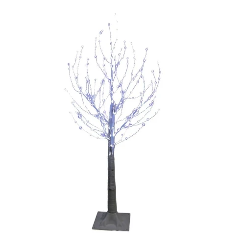 Kurt Adler Winter White Fairy LED Lighted 3' Slim Christmas Twig Tree