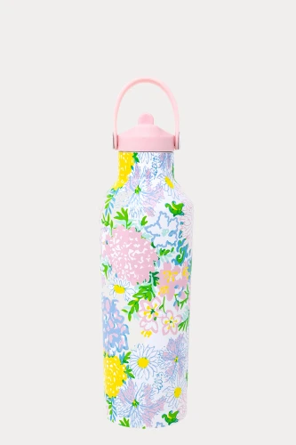 Lilly Pulitzer Stainless Steel Water Bottle With Sip Spout Lid