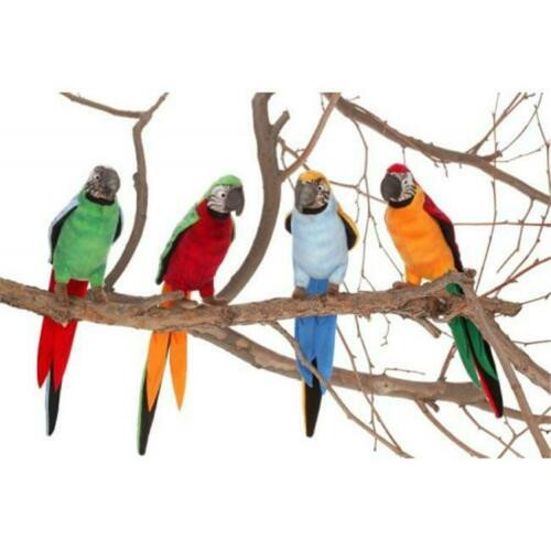 Hansa Stuffed Tropical Parrot Bird
