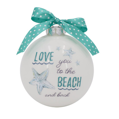 Love You to the Beach & Back Ornament