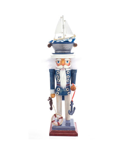 Kurt Adler Sea Captain Sailboat Hat Hollywood Nutcracker Kurt Adler Sea Captain Sailboat Hat Hollywood Nutcracker