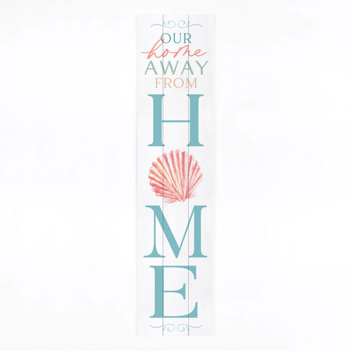 P Graham Dunn Our Home Away From Home Large Wall Decor  Porch Sign