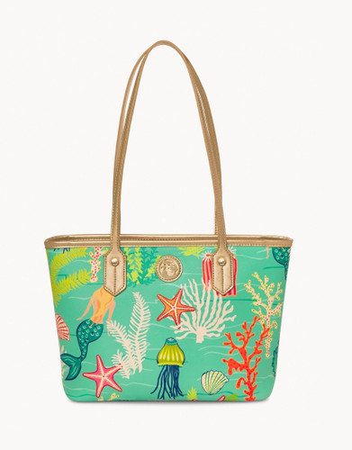 Spartina 449 Golden Mermaid Tote Purse - Beach House Gift Boutique