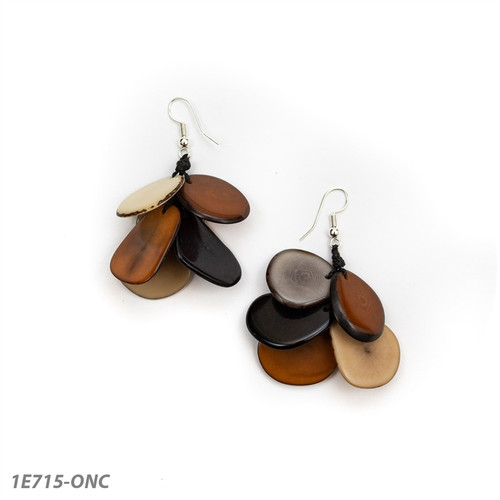 Mariposa Butterfly Wings Tagua Earrings