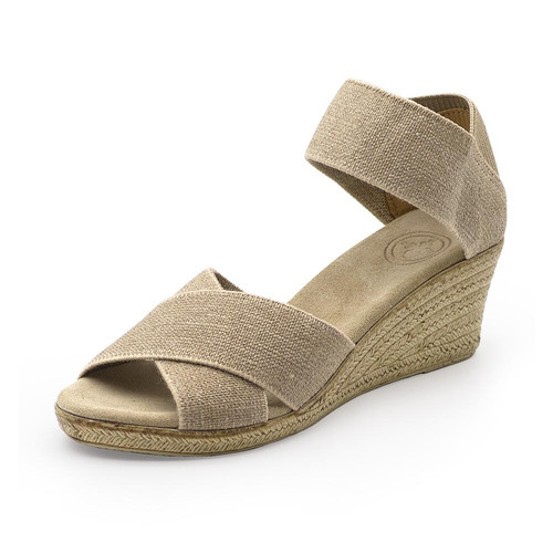 Charleston Shoes Cannon Solid Color Wedge Sandal