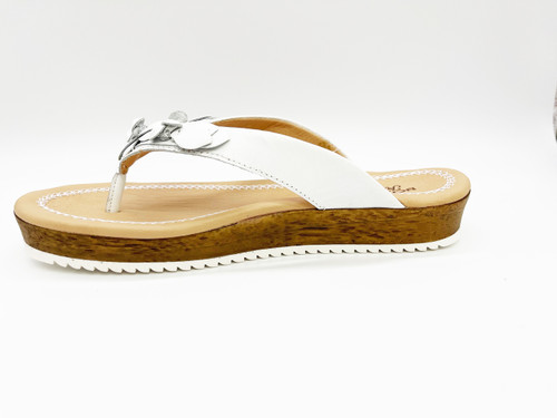 Bottero Tropical Napoli Flower Thong Sandal