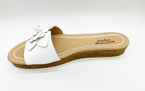 Bottero Tropical Flower Napoli Slide On Sandals