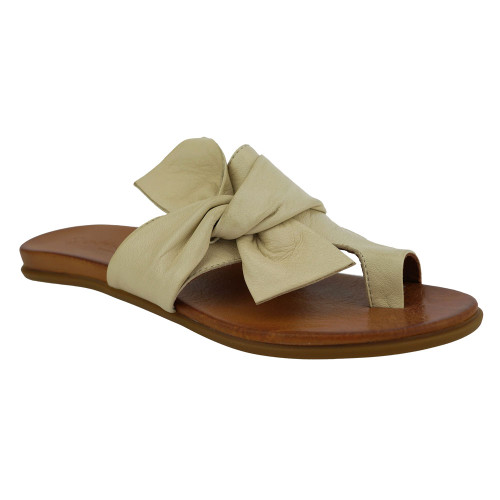 Sole Mio Kira 162 Leather Wrap Bow One Toe Sandal Sole Mio Kira 162 Leather Wrap Bow One Toe Sandal