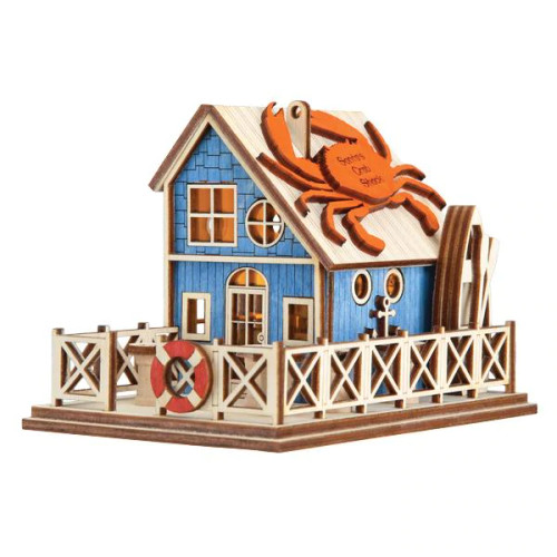 Old World Christmas Crab Shack Ginger Cottage Village Tree Ornament Old World Christmas Crab Shack Ginger Cottage Village Tree Ornament